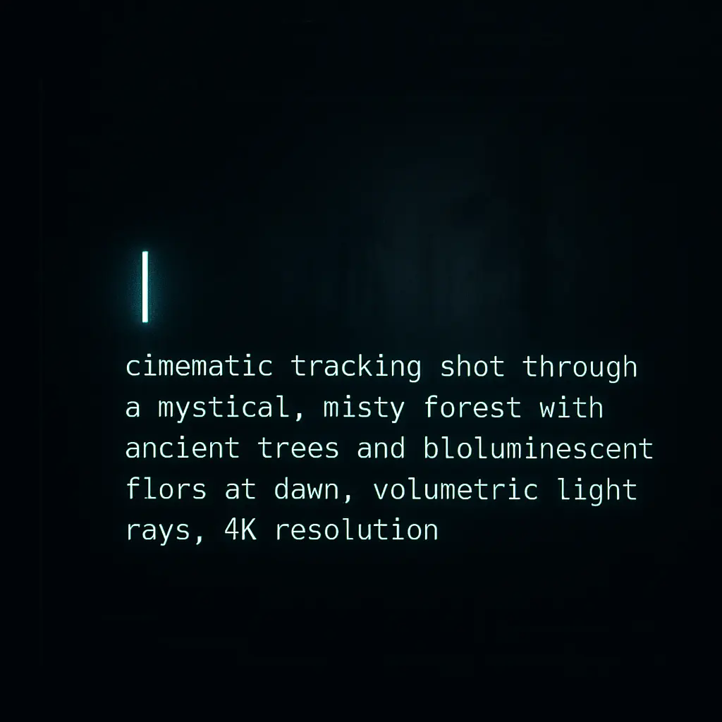 Create a prompt for Sora 2 video generation